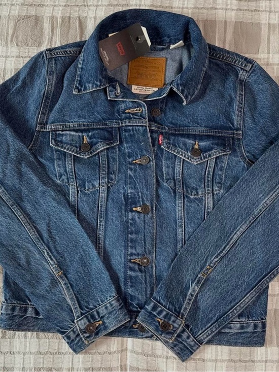 Levi's Jackets & Blazers - Brand New Levi's Dark Blue Women's Denim Jacket